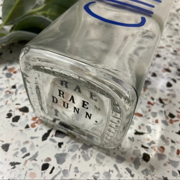 RAE DUNN Drinkware Glass Collectible Kitchen Decor Chill Beverage Vessel NWT NEW - Picture 3 of 8